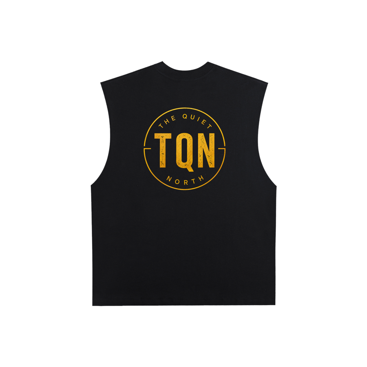 Raw Edge Cotton Tank Top