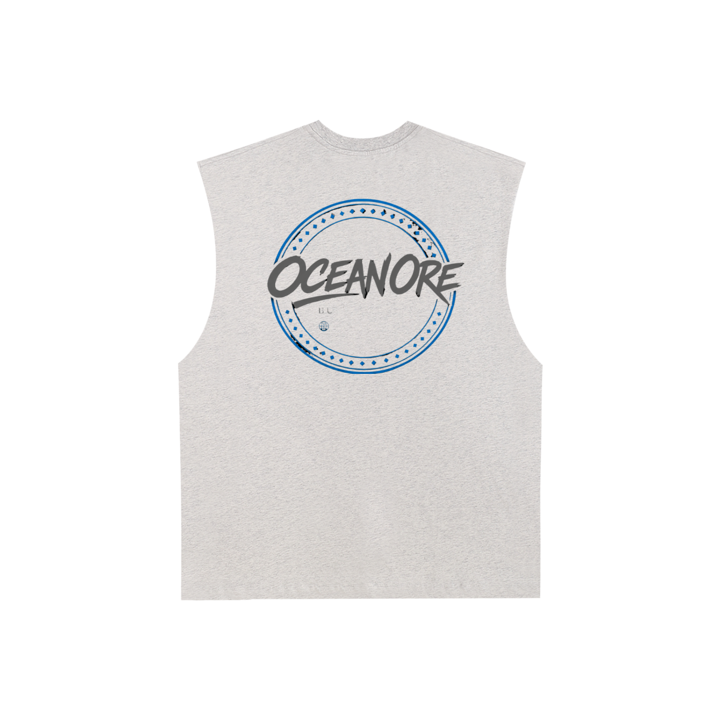 Raw Edge Cotton Tank Top