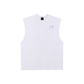 Raw Edge Cotton Tank Top